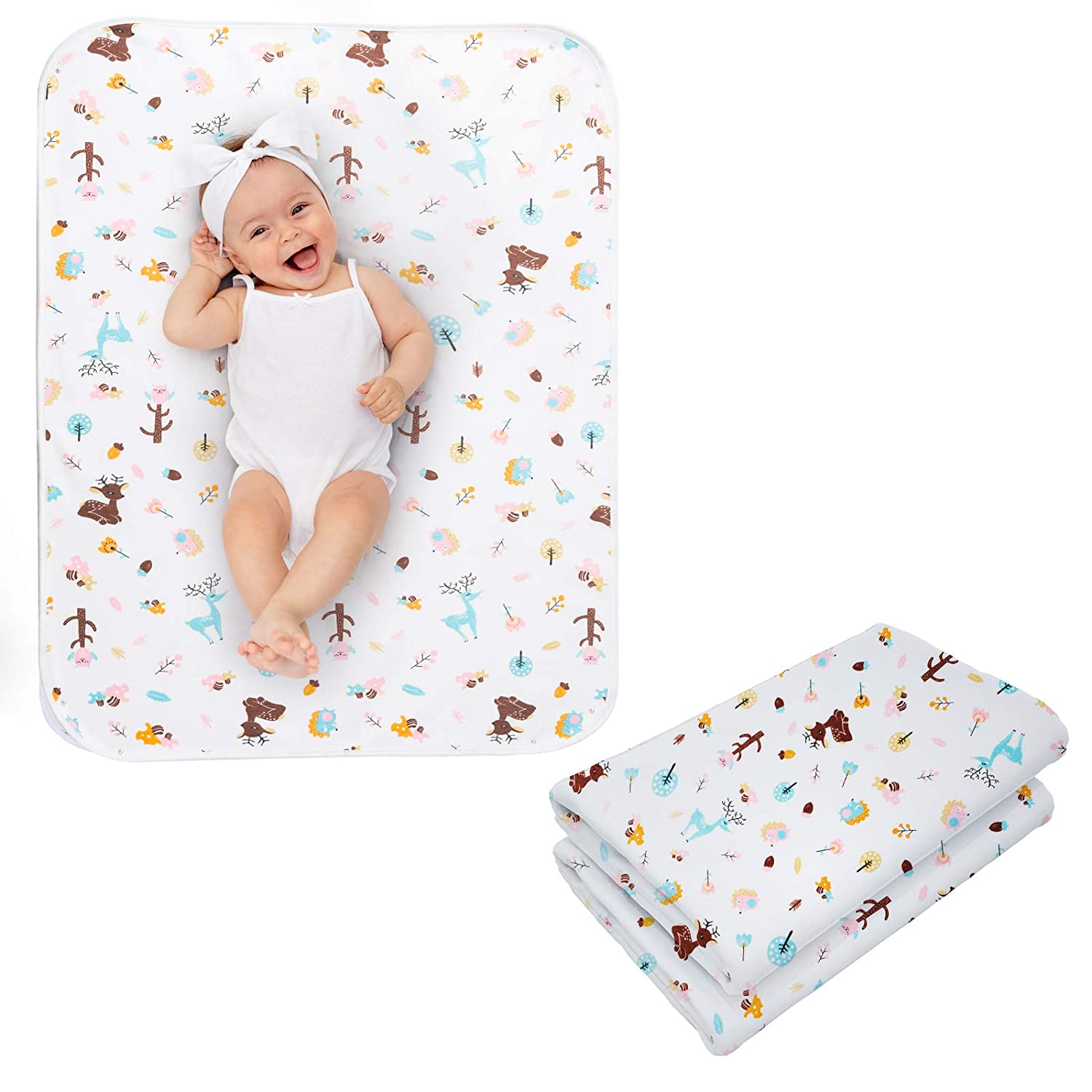 1-pack Baby Changing Pad - Suitable For Cribs, Crawling Mats, Large-sized  Newborn Children. Washable, Breathable And Waterproof Sheets Can Be Used As  Baby Changing Pads, Waterproof Pads, Pet Pads, Etc. It Is