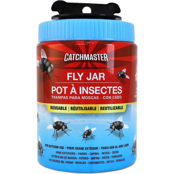 Fly Catcher Outdoor Pack Reusable Fly Traps Outdoor, Effective